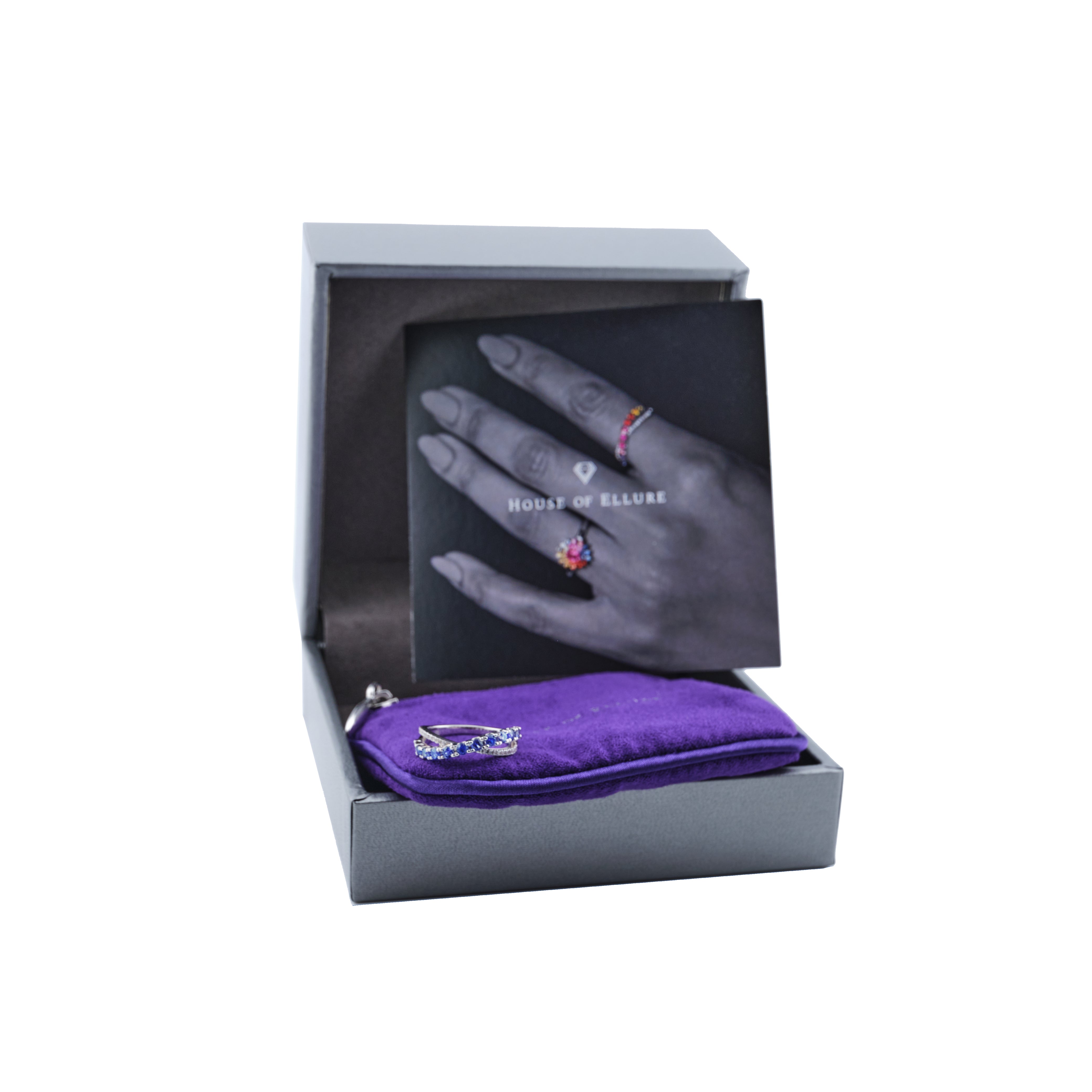 Sapphire Band Ring
