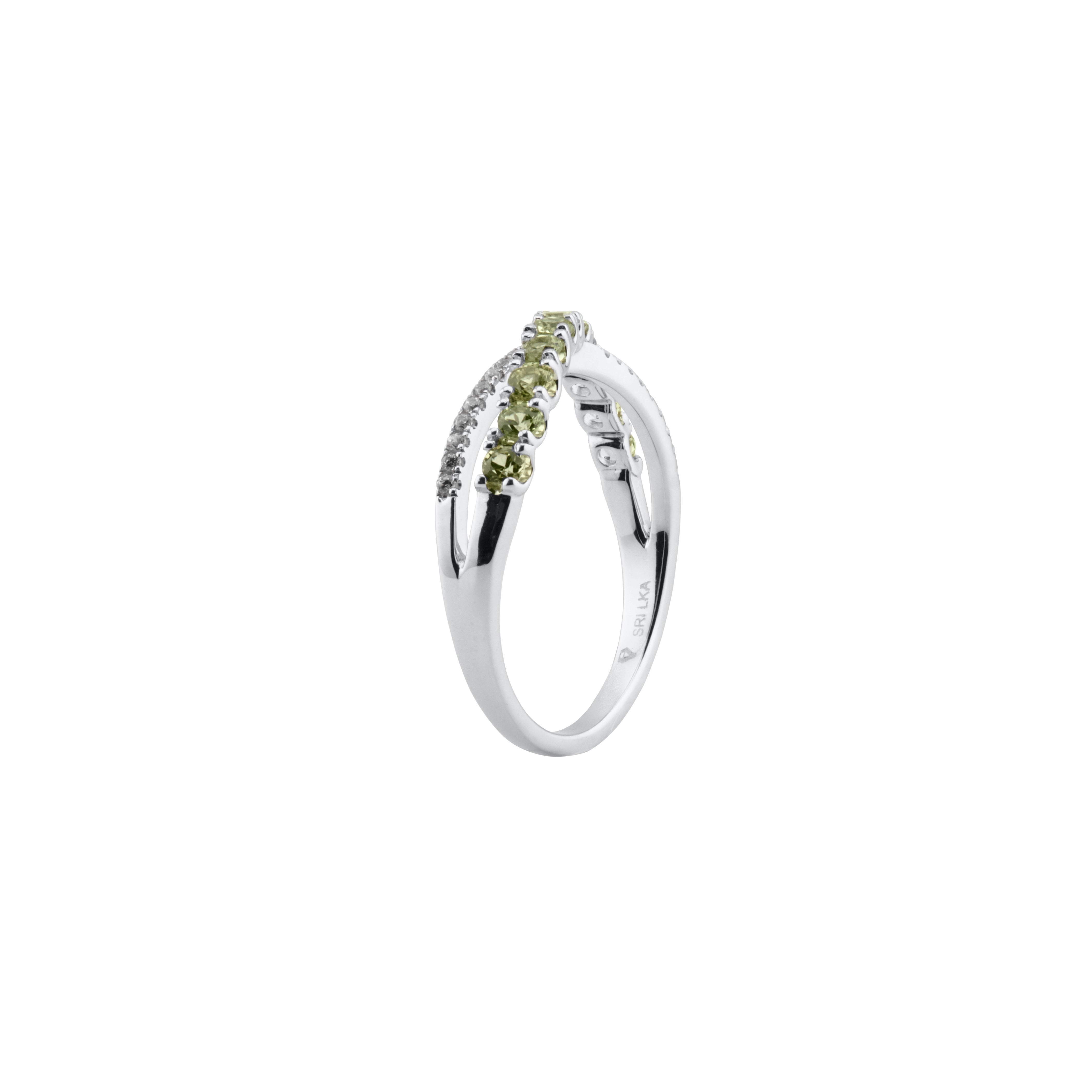 Sapphire Band Ring