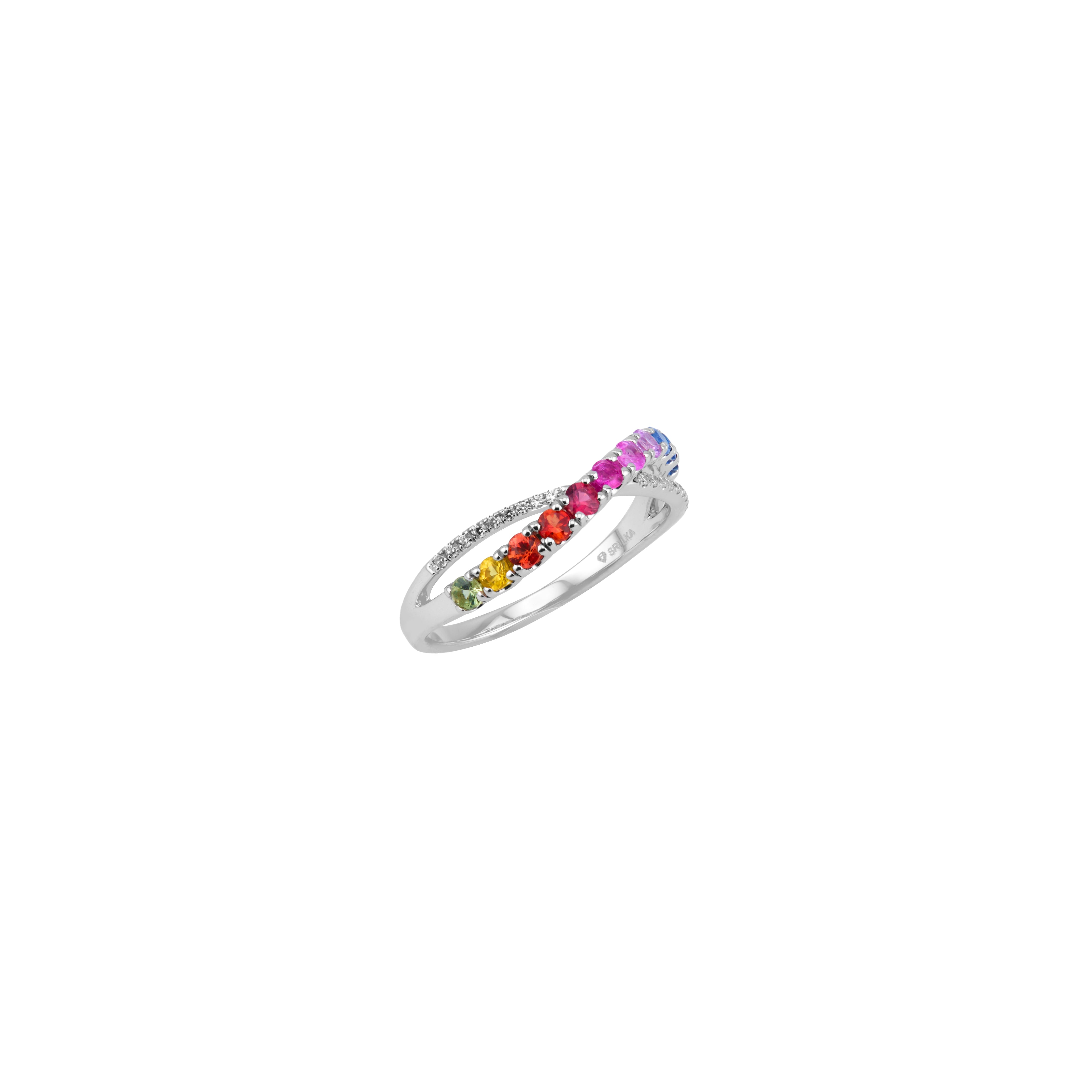Sapphire Band Ring