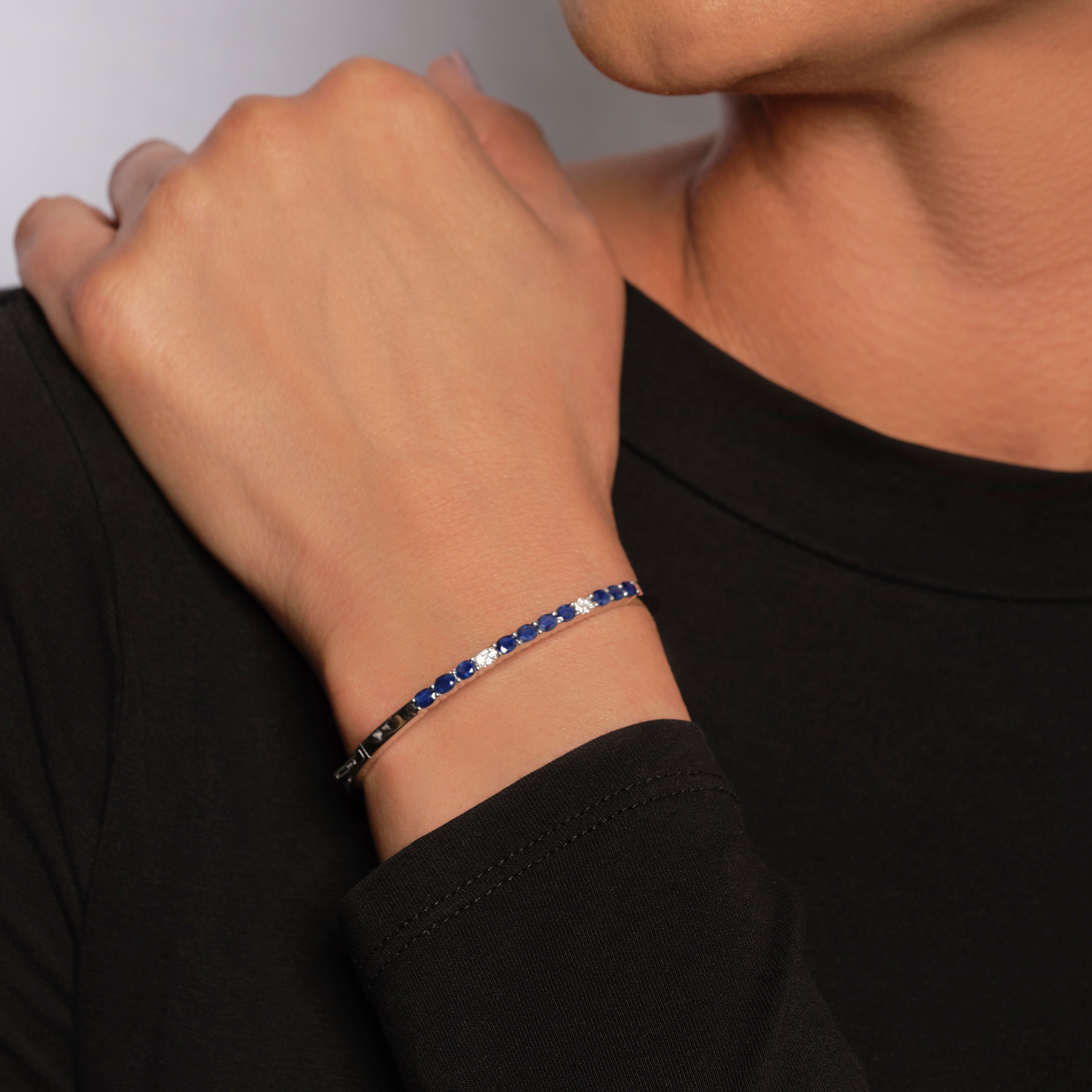 Sapphire Bangle