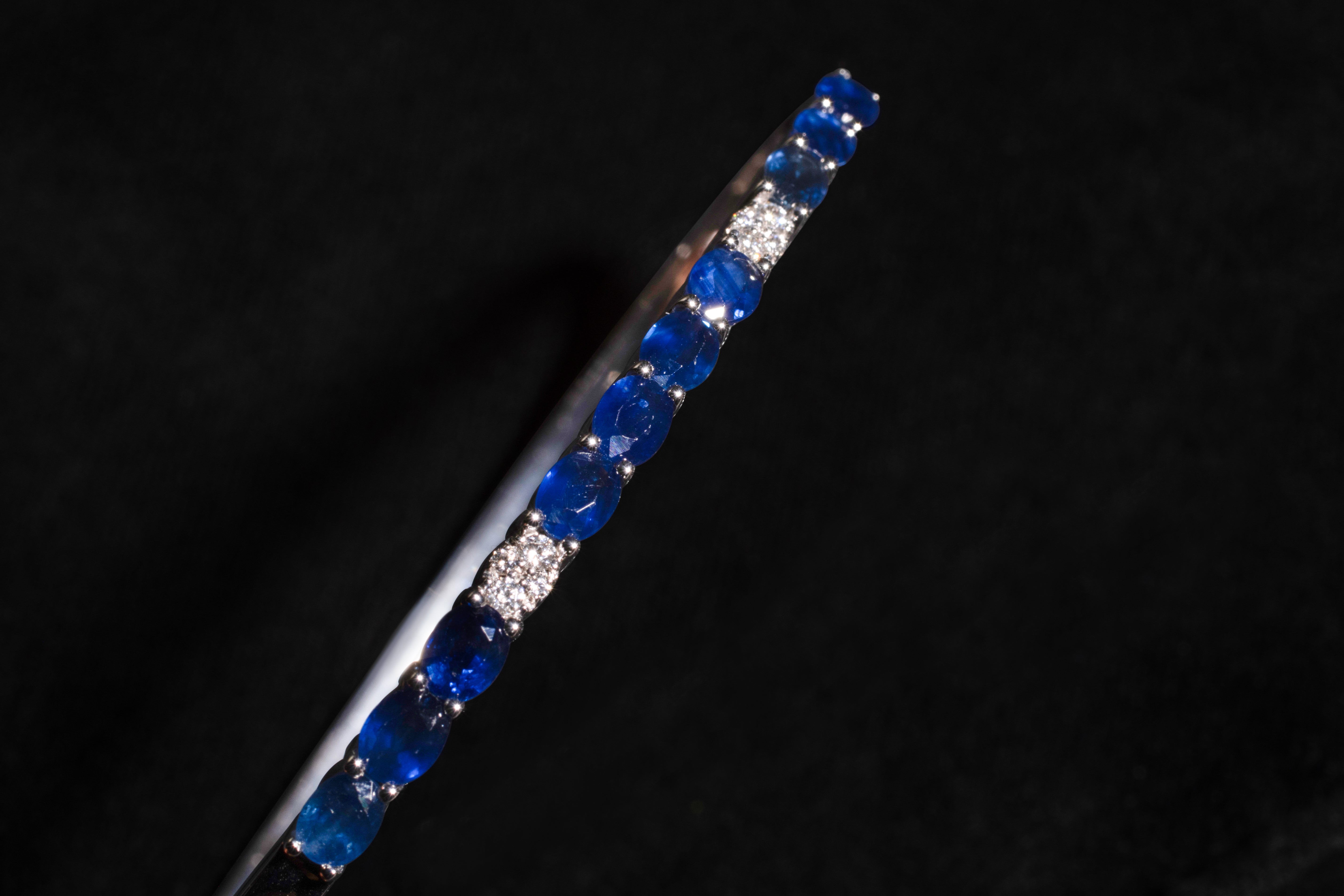 Sapphire Bangle