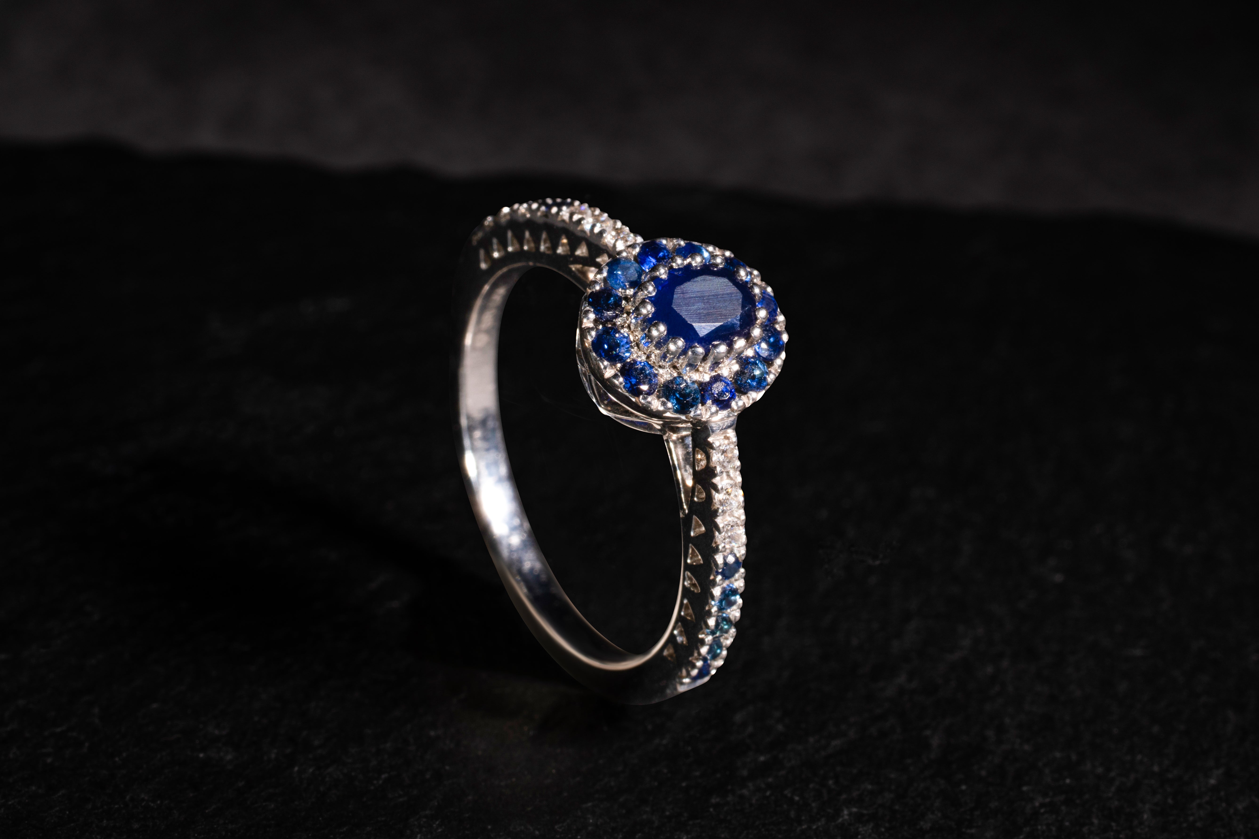 Ceylon Blue Sapphire Ring